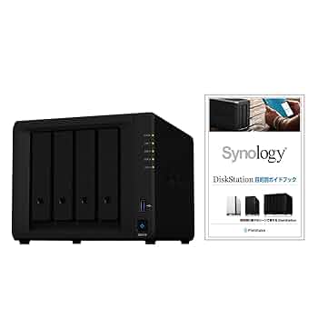 Synology DiskStation DS418 NASキット 4ベイ 写真バックアップ保存用4ベイNAS Synology DiskStation DS418を
